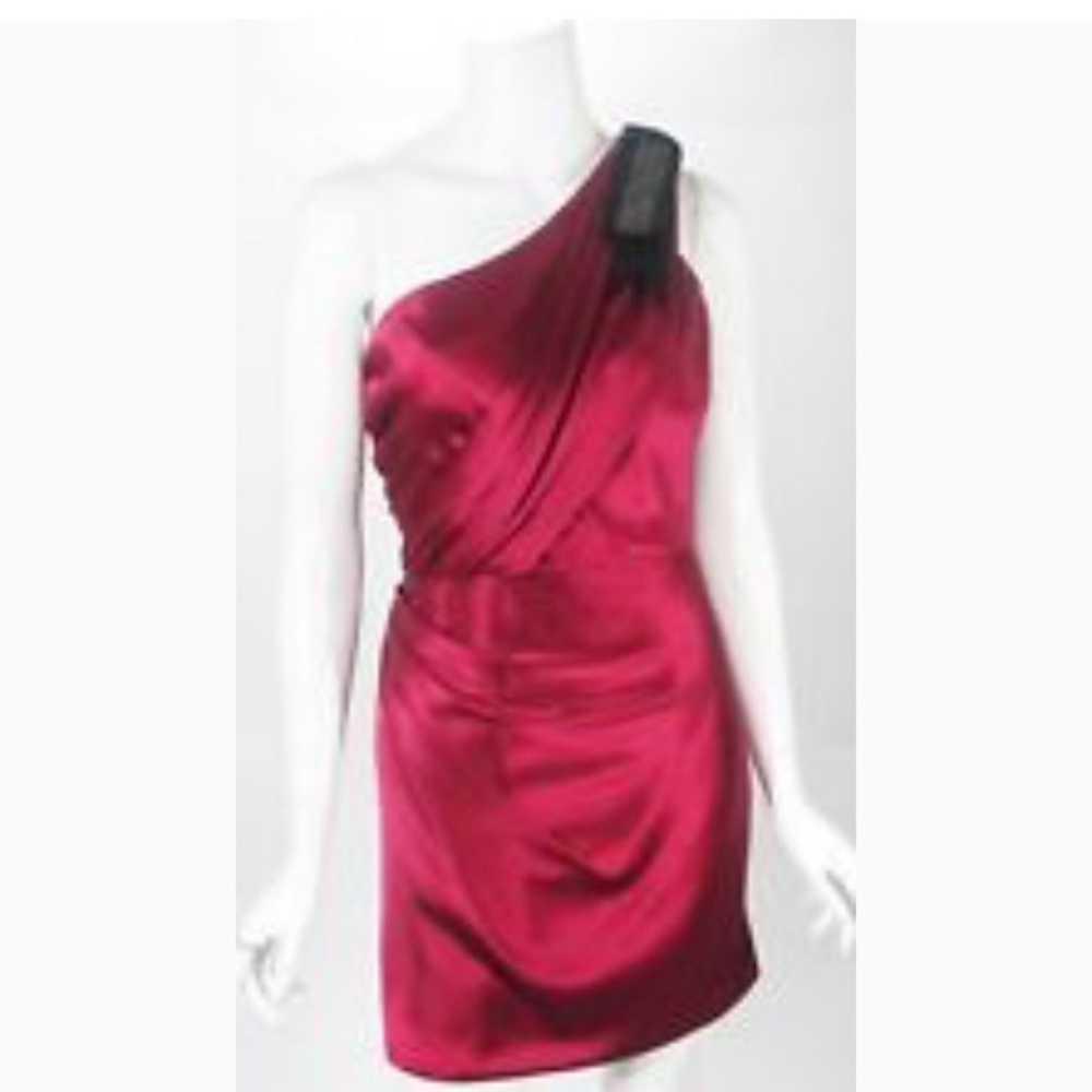 ABS  one shoulder dress.